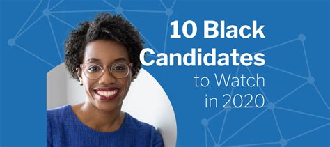 10 Black Candidates To Watch In 2020 Dspolitical