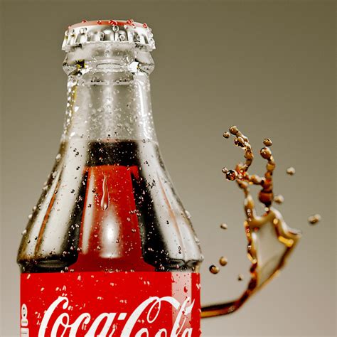 3d Coca Cola On Behance