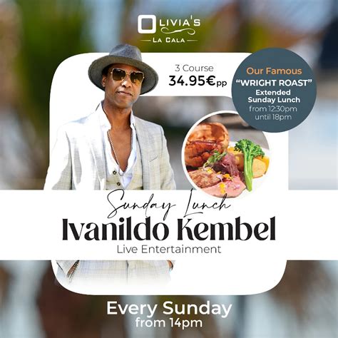 Sunday Lunch Ivanildo Kembel Live Entertainment January 28 2024