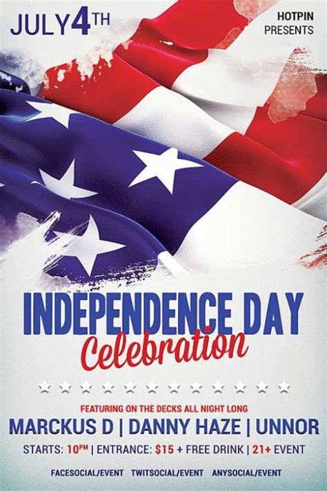 Download The Independence Day Event Flyer Template Ffflyer