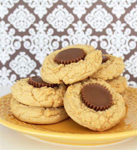 Reeses Peanut Butter Cup Peanut Butter Cookies Foodtastic Mom