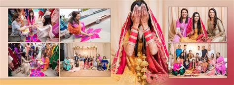 Chanel Karan Sikh Wedding Album Design Example Indian Wedding