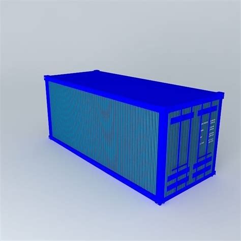 Cargo Container 3d Model Cgtrader
