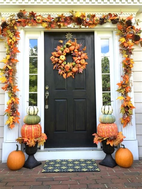 Autumn Porch Decorating Ideas Bright Bold And Beautiful