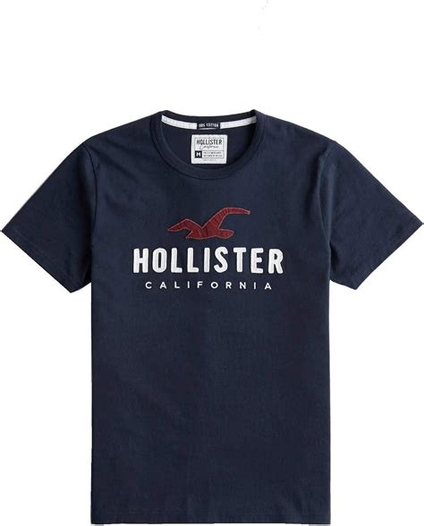 Hollister California Mens Short Sleeve Graphic T Shirt