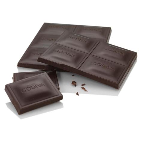 Godiva Pure Dark Chocolate 72 Cocoa Bar Ocado