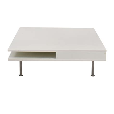 Pictures of coffee tables with storage ikea is created to be the inspiration of for you. 61% OFF - IKEA IKEA White Two-Drawer Low Coffee Table / Tables