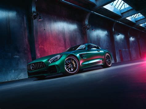 Green Mercedes Benz Amg Gt Wallpaperhd Cars Wallpapers4k Wallpapers