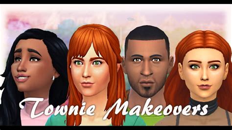 The Sims 4 Townie Makeovers Fyres Youtube