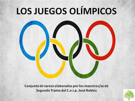 Can't find what you are looking for? Tareas Juegos Olímpicos: Logo. Mapa conceptual. Criterios y estándares. Producto final.