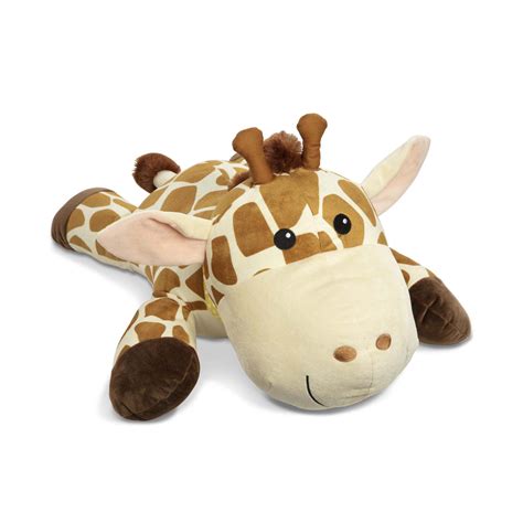 Melissa And Doug Cuddle Giraffe Jumbo Plush Stuffed Animal With Activity