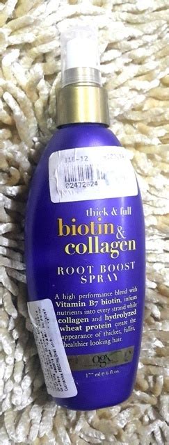 Organix Thick And Full Biotin And Collagen Root Boost Spray Review
