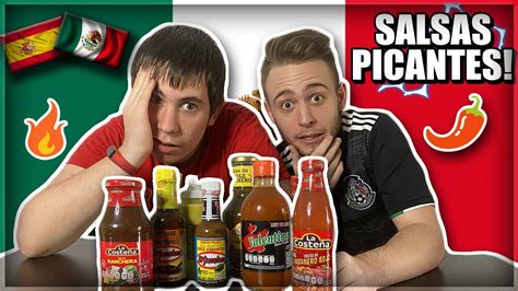 🇪🇸espaÑoles Prueban Salsas Mexicanas Picantes Por Primera Vez 🇲🇽 Salsas Más Picantes De MÉxico