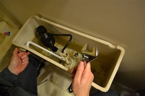 Replacing Toilet Flush Lever Dismantle The Toilet