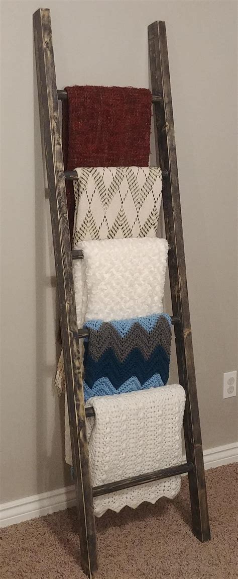 I Made A Blanket Ladder For Under 10 Rwoodworking