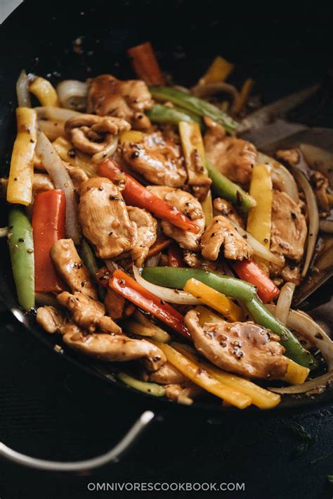 Looking for a new chinese recipe for chicken? Black Pepper Chicken | Omnivore's Cookbook