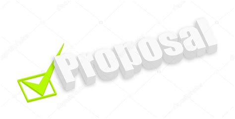 Proposal 3d Text Stock Vector By ©baavli 57757113