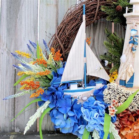 A compilation of beautiful ukrainian christmas music. New England Sailboat Lighthouse Wreath, Custom for ...