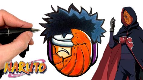 Tuto Dessin Obito Uchiwa Coloration Naruto Youtube