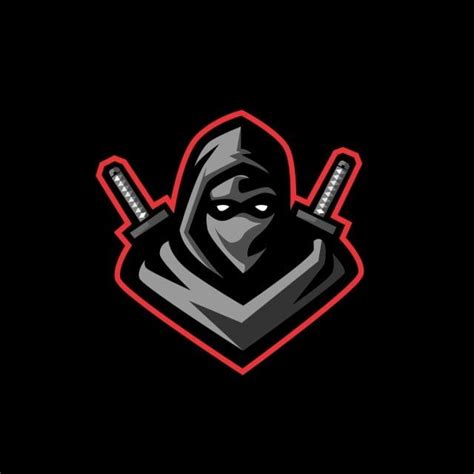 Logo Iconsninja Iconsvectorillustrationmascoticongamingsymbol