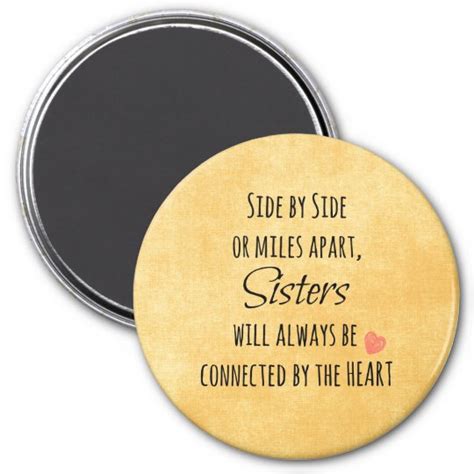 Sister Quote Magnet