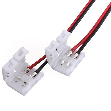 2 Pins Power Connector Adaptor For 35285050 Led Strip Wire With Pcb