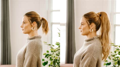 How To Do A Ponytail With Extensions Hair Advice Luxy Blog Luxy Hair