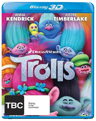 Trolls Blu Ray 3d Blu Ray Pre Order Now At Mighty Ape Nz