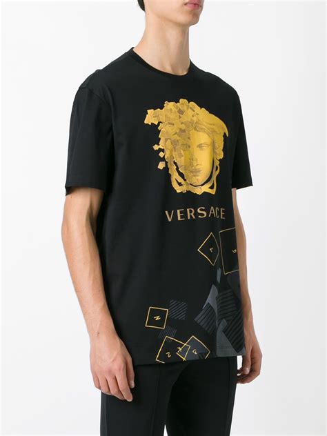 Versace Domino Foulard T Shirt Farfetch
