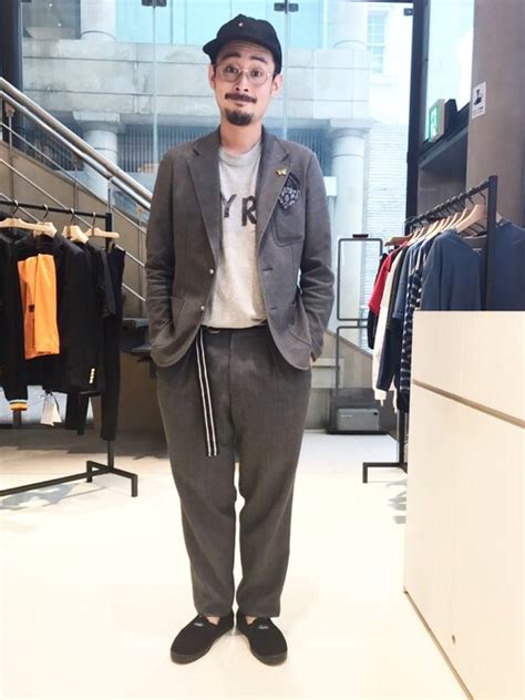 吉岡 玲欧（ユナイテッドアローズ 原宿本店 メンズ館）｜united arrows and sonsのスラックスを使ったコーディネート wear