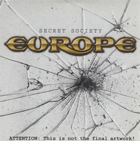 Europe Secret Society Uk Promo Cd Album Cdlp 434096