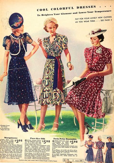 Snapped Garters 1939 Fashions In Colour 1939 Fashion Fashion