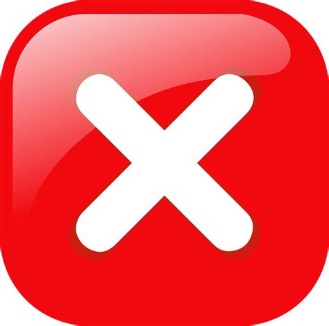 Button Stop Red · Free Vector Graphic On Pixabay