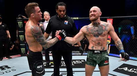An upstart mcgregor finished poirier in less than two minutes when they first fought seven years ago; UFC 264 -- Dustin Poirier vs. Conor McGregor 3: Fight card ...