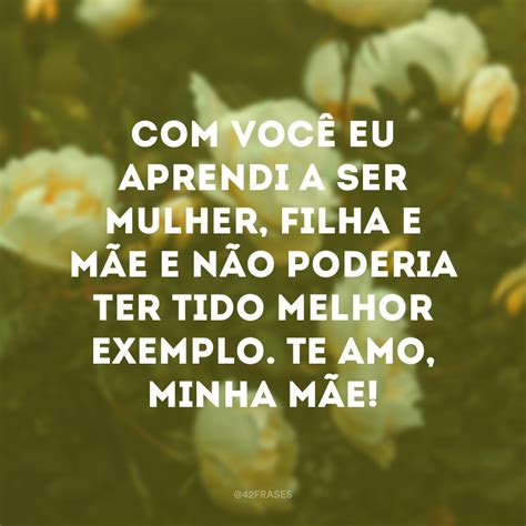 Complete A Frase Minha Mãe é
