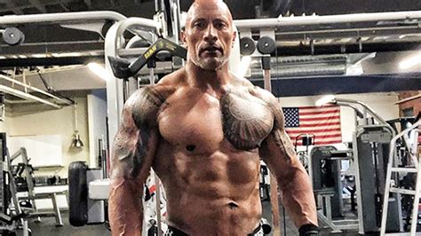 Dwayne Johnson The Rock 46 Shocks Fans With Insane New Physique