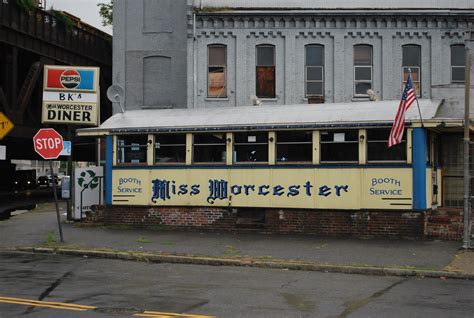 Miss Worcester Diner Worcester Massachusetts Located Acr Flickr