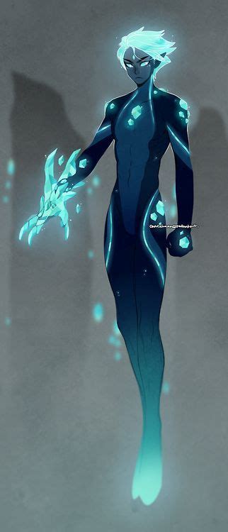 Character With Ice Power Character Design Character Concept