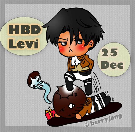Happy Birthday Levi Heichou By Berryjang On Deviantart