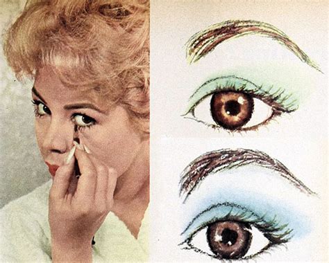 Sandra Dees Vintage 1960s Makeup Tips Glamour Daze