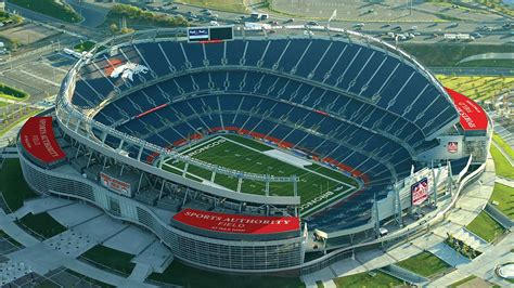 Sports Authority Field at Mile High - Aerial - Denver ...