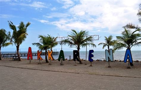 Menikmati Keindahan Sunset Di Pantai Akkarena Makassar Celebes Id