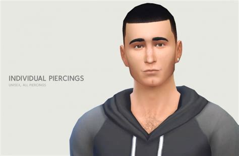 Individual Piercings At Lumialover Sims Sims 4 Updates
