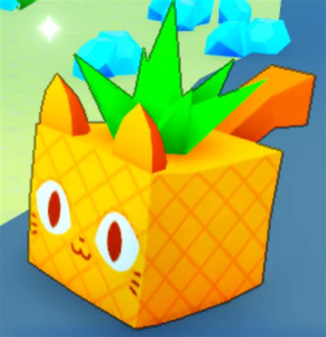 Pet Simulator X Huge Pineapple Cat Ebay