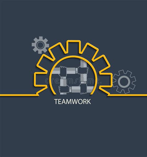 Teamwork Concept Vector Stock Vector Illustration Of Business 82671399