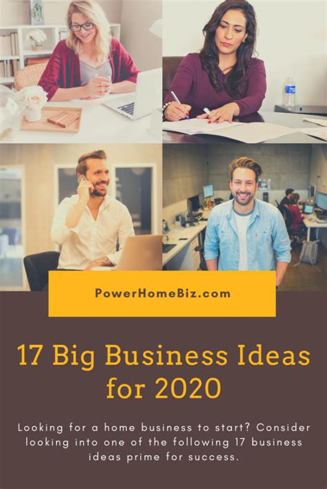 17 Big Business Ideas For 2020 Big Business Business New Business Ideas