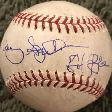 Manny Sanguillen Signed Autographed Baseball Pittsburgh Pirates World