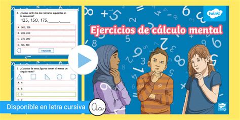 ejercicios calculo mental imagenes ejercicios de calculo mental curriculum nacional mineduc