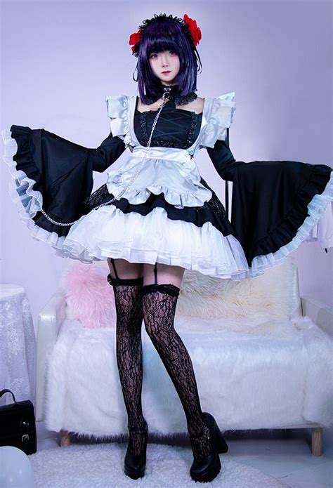 Shizuku Tan Costume My Dress Up Darling Sono Bisque Doll Wa Koi Wo Suru Cosplay Maid Dress