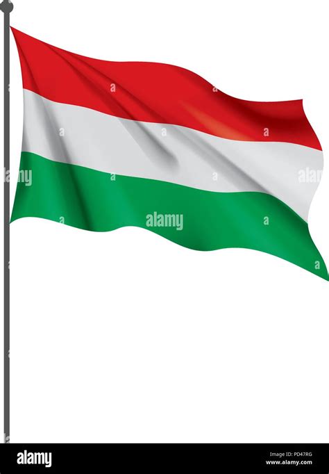Hungary Flag Vector Illustration Stock Vector Image And Art Alamy